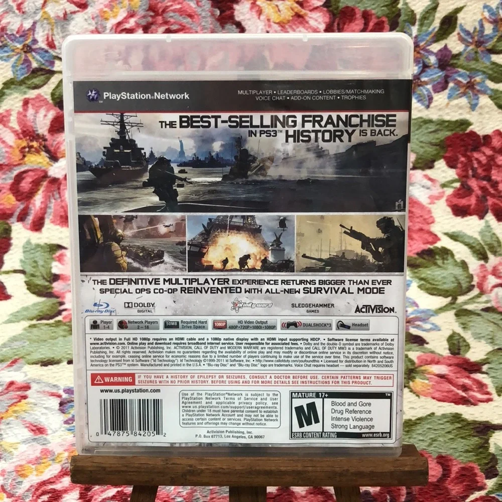 Call of Duty: Modern Warfare 3 (Sony PlayStation 3, 2011)
